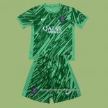 Camiseta Paris Saint-Germain Portero Nino 2024 2025 Verde