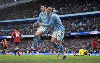 El Manchester City derrotó al Manchester United por 3-1