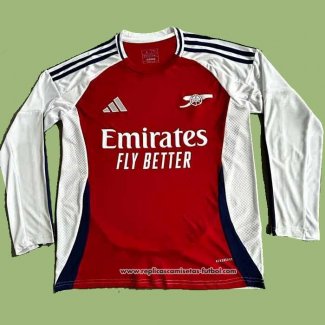 Primera Camiseta Arsenal Manga Larga 2024 2025