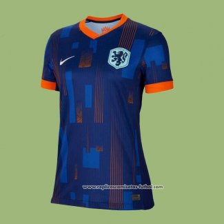 Segunda Camiseta Paises Bajos Mujer 2024