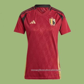 Primera Camiseta Belgica Mujer 2024