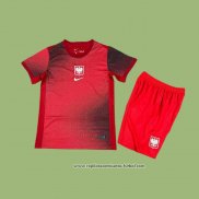 Segunda Camiseta Polonia Nino 2024