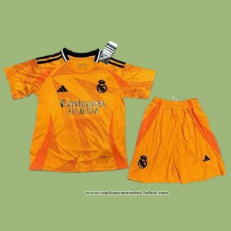 Segunda Camiseta Real Madrid Nino 2024 2025