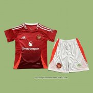 Primera Camiseta Manchester United Nino 2024 2025