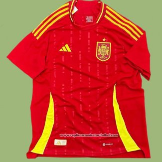 Primera Camiseta Espana Manga Larga 2024