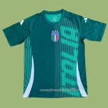 Camiseta Pre Partido del Italia 2024 Verde