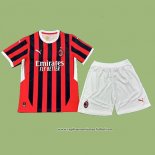 Primera Camiseta AC Milan Nino 2024 2025