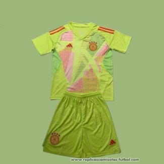 Camiseta Alemania Portero Nino 2024 Verde