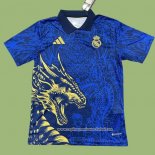 Camiseta Real Madrid Dragon 2024 2025 Azul