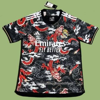 Camiseta Real Madrid Dragon 2024 2025 Negro