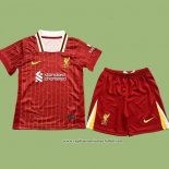 Primera Camiseta Liverpool Nino 2024 2025
