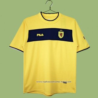 Segunda Camiseta Escocia Retro 2002