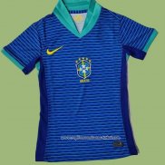 Segunda Camiseta Brasil Mujer 2024