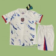 Segunda Camiseta Noruega Nino 2024