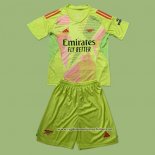 Camiseta Arsenal Portero Nino 2024 2025 Verde