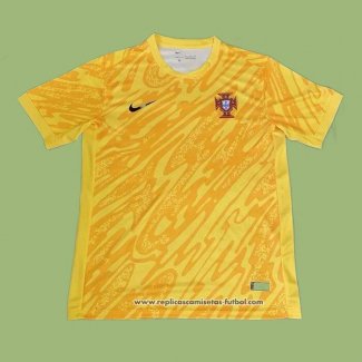 Camiseta Portugal Portero 2024 Amarillo