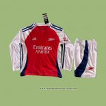 Primera Camiseta Arsenal Nino Manga Larga 2024 2025